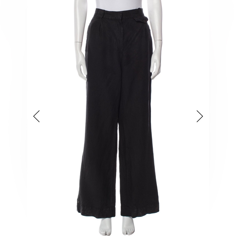 Margaret Howell Linen Wide-Leg Pants